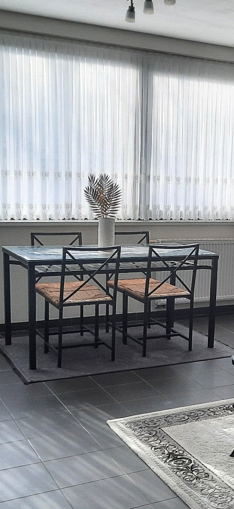Salle à manger Fer Forgè, 100 à 150 cm, Cinq personnes ou plus, Fer forgè.., Enlèvement