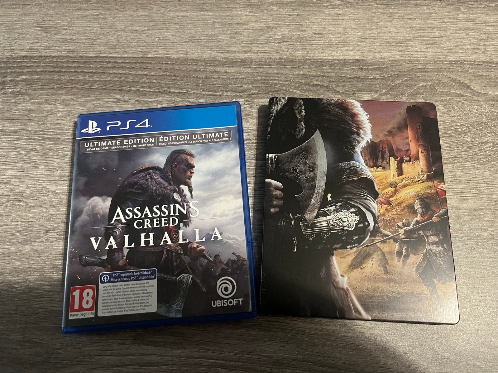 Assasins creed valhalla (+steelbook), Games en Spelcomputers, Ophalen of Verzenden, Zo goed als nieuw