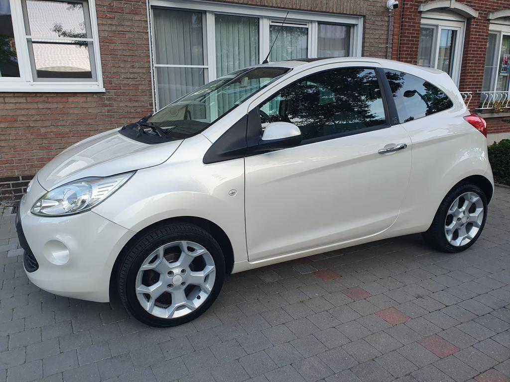 Ford Ka 1.2i! Topstaat* Airco* Panodak* Benzine* Garantie!, 1242 cm³, Achat, Entreprise, Boîte manuelle