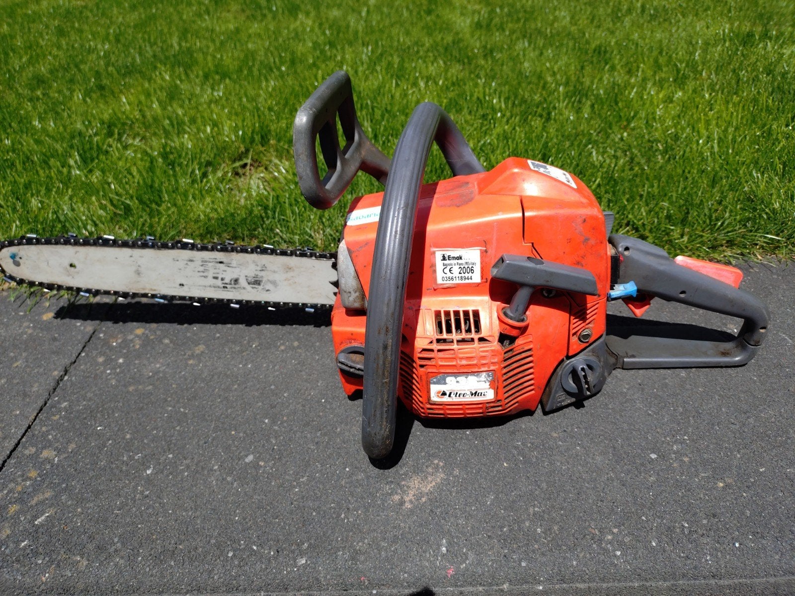 Oleo mac 936, Doe-het-zelf en Bouw, Ophalen, Gebruikt, Kettingzaag, Oleo mac