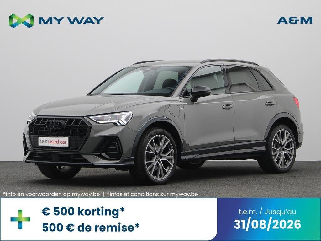 Audi Q3 PHEV Q3 PHEV 45 TFSIe S line S tronic (180 kW), Argent ou Gris, Achat, Cruise Control, 45 g/km