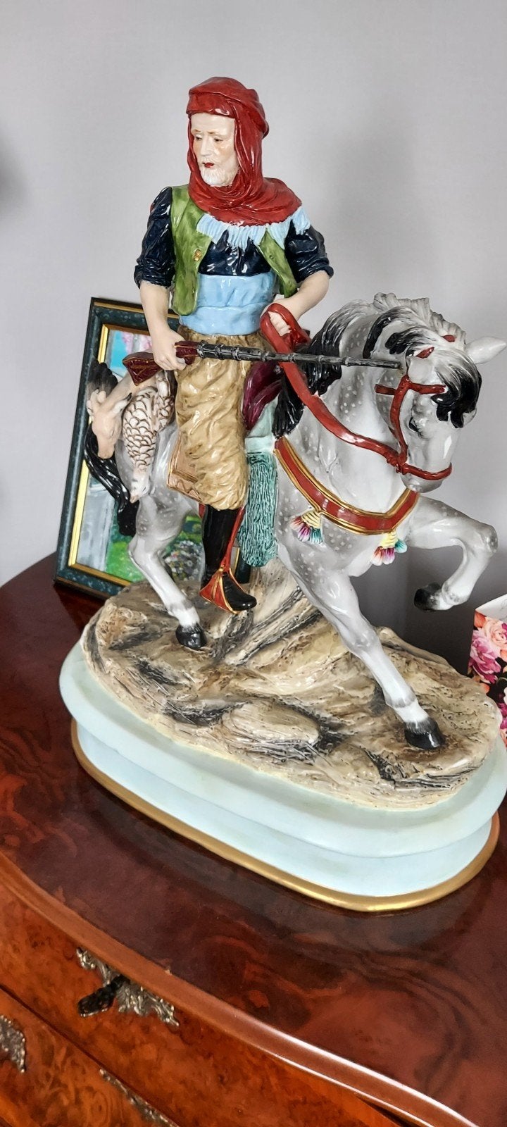 Chasseur arabe à cheval (Dresde), Enlèvement
