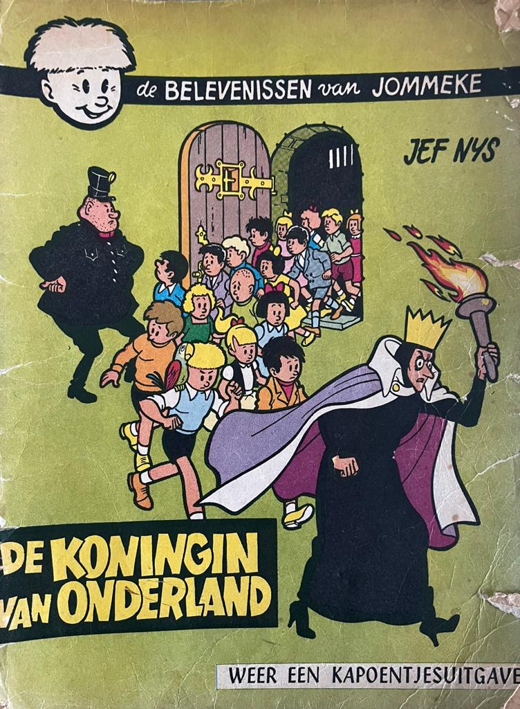 De Koningin van Onderland, 3 de Jommekesalbum uitgave 1965, Boeken, Stripverhalen, Ophalen of Verzenden, Gelezen
