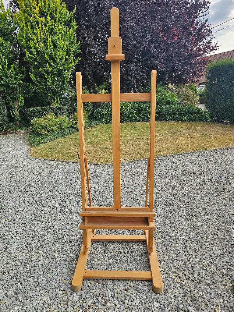 Chevalet de peintre Mabef, Enlèvement, Utilisé