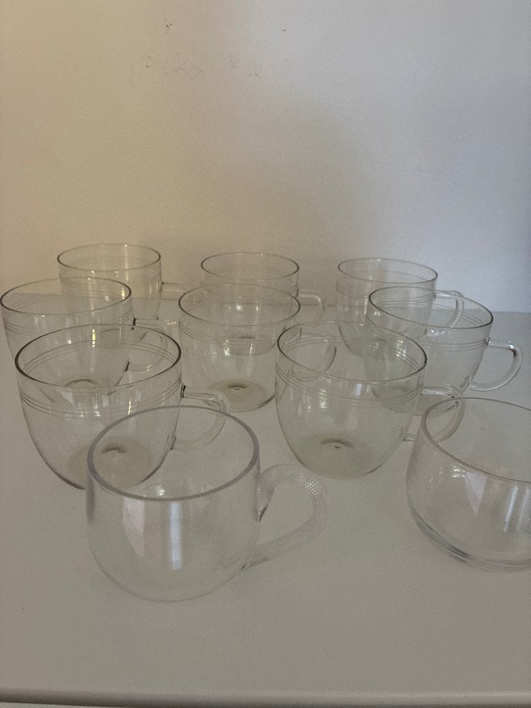 Fijne glazen kopjes, Ophalen, Zo goed als nieuw, Borrel- of Shotglas