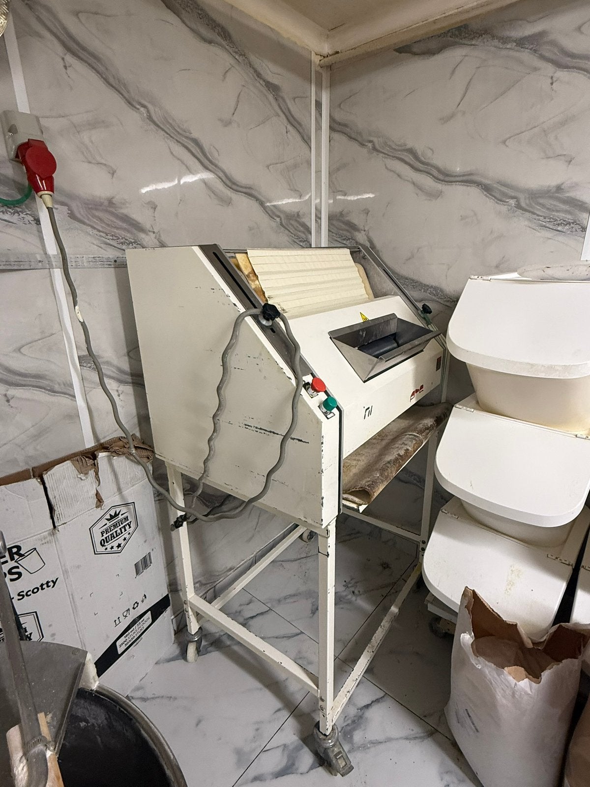 Stokbroodmachine, Ophalen, Gebruikt, Bakkerij en Slagerij