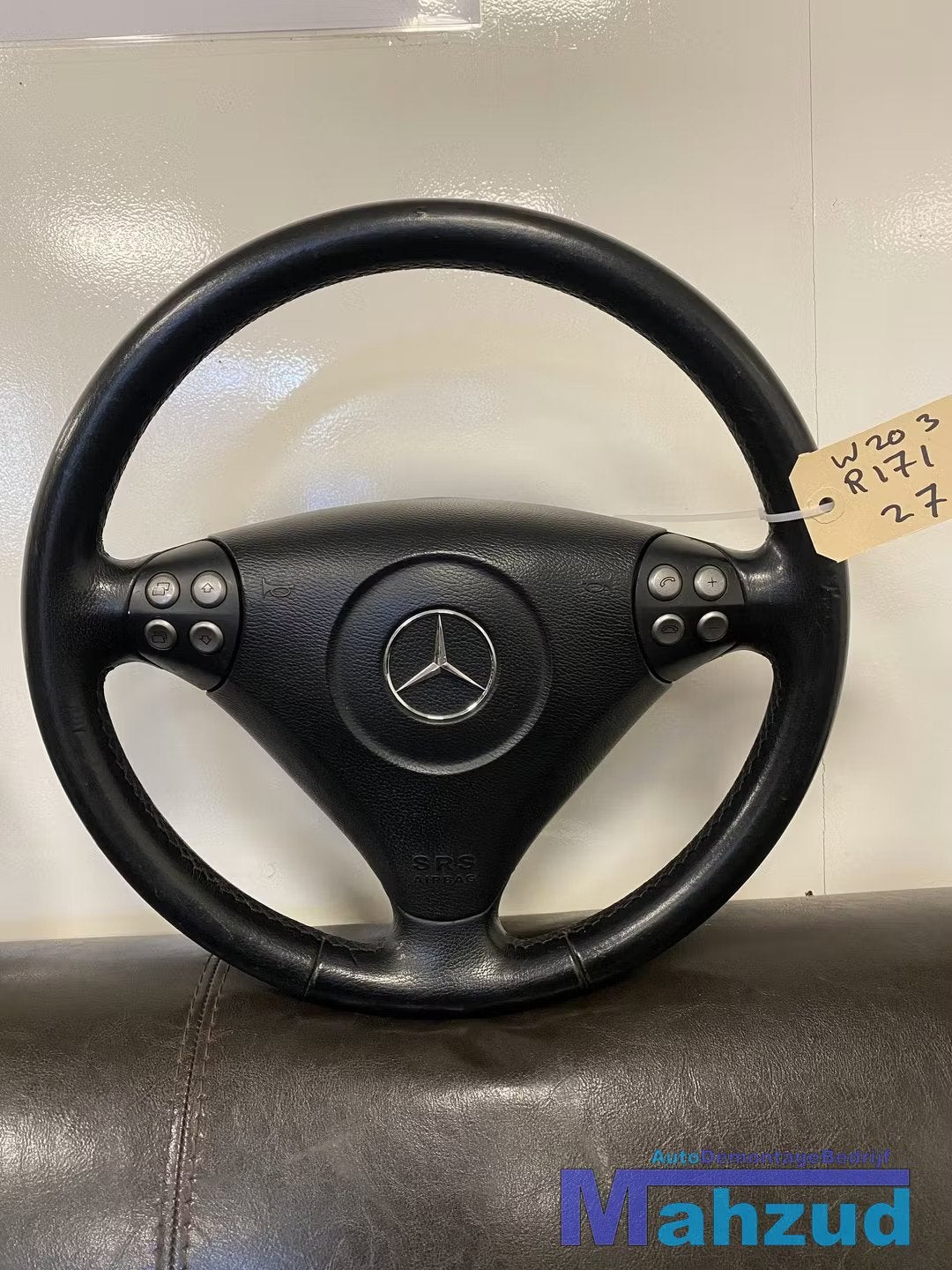 MERCEDES W203 C KLASSE R171 SLK Stuurwiel stuur leer airbag, Mercedes-Benz AG, Mercedes-Benz, Utilisé, Mercedesstrasse 120
70372  Stuttgart, DE