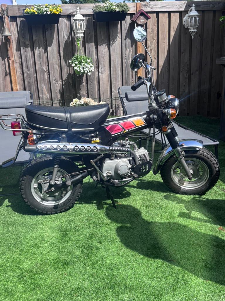 Honda Dax ST70, Vélos & Vélomoteurs, Autres modèles, Enlèvement ou Envoi, 70 cm³, Classe B (45 km/h)
