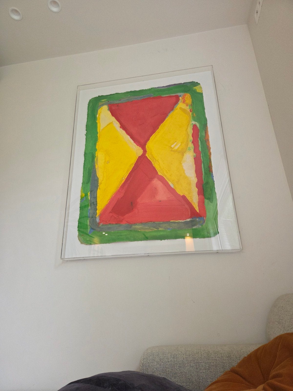 Bram Bogart. Les trois flamants., Antiek en Kunst, Kunst | Schilderijen | Abstract, Ophalen of Verzenden