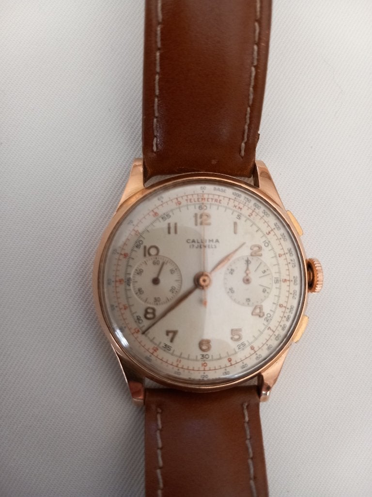 Montre-bracelet en or, Enlèvement ou Envoi, Or, Montre-bracelet, Synthétique