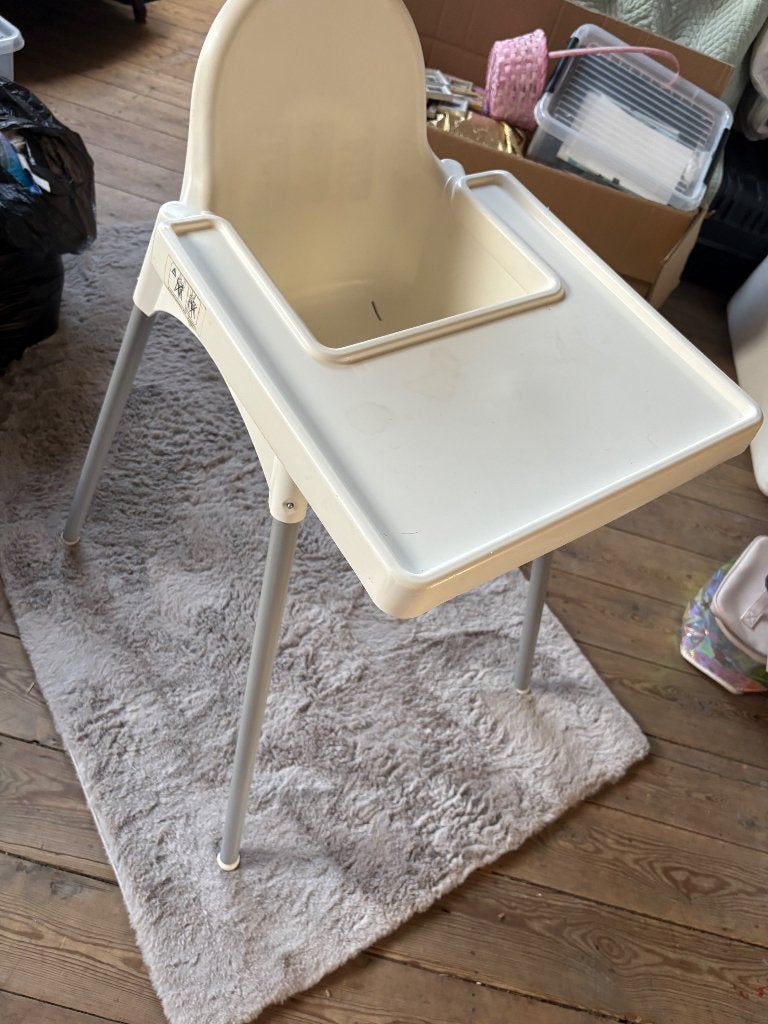 Chaise haute IKEA, Enlèvement, Comme neuf, Chaise de table, Plateau amovible