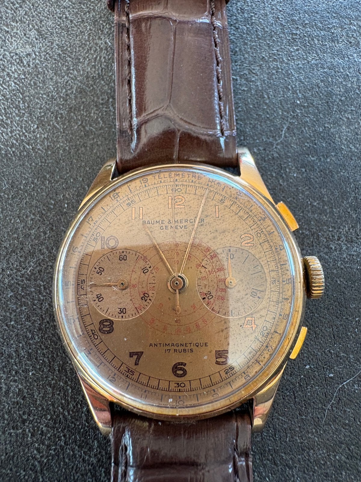 Baume et Mercier 18k Gold, Enlèvement ou Envoi
