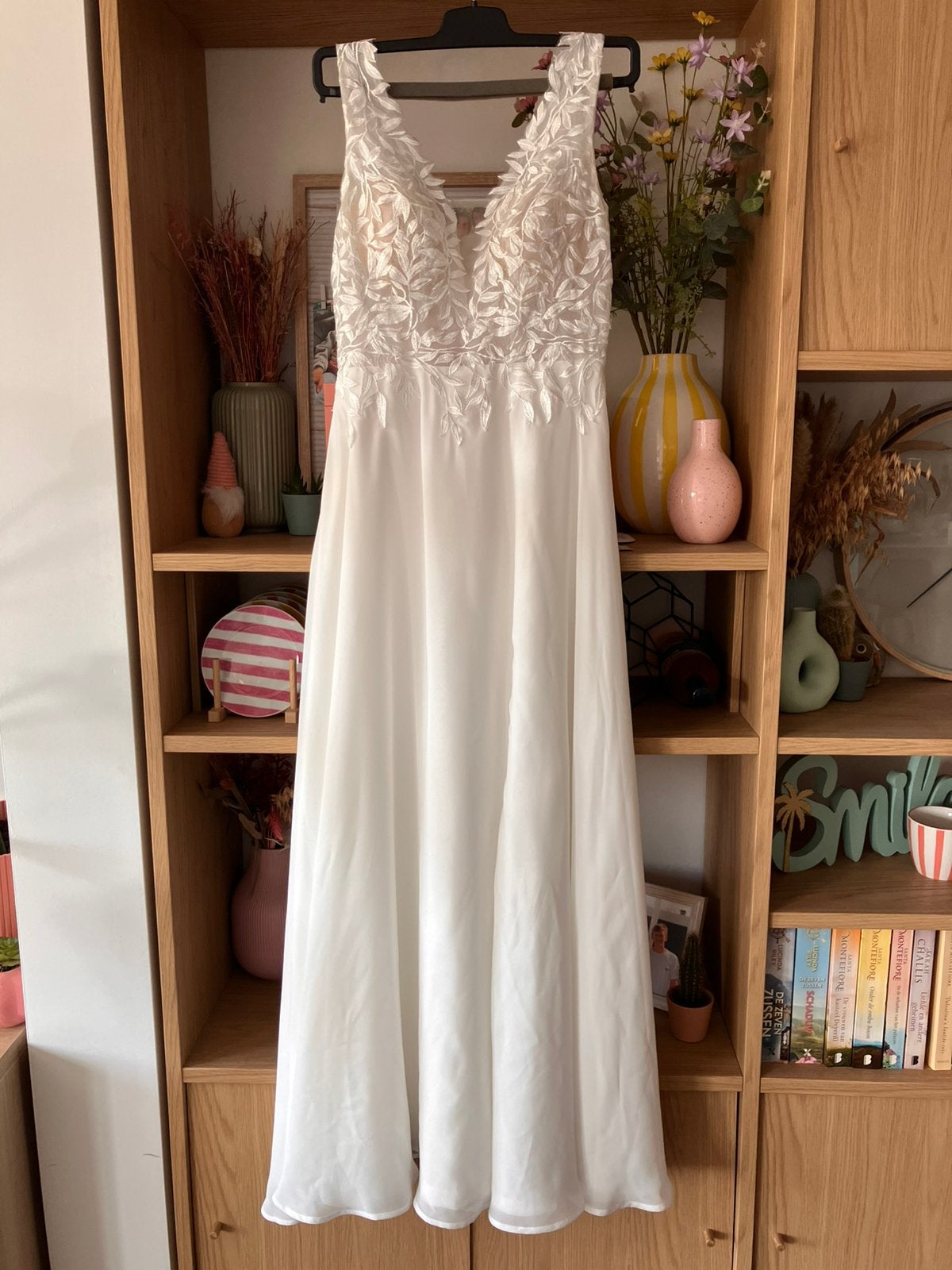 Trouwjurk Principessa Platinum collectie, Ophalen, Zo goed als nieuw, Trouwjurk