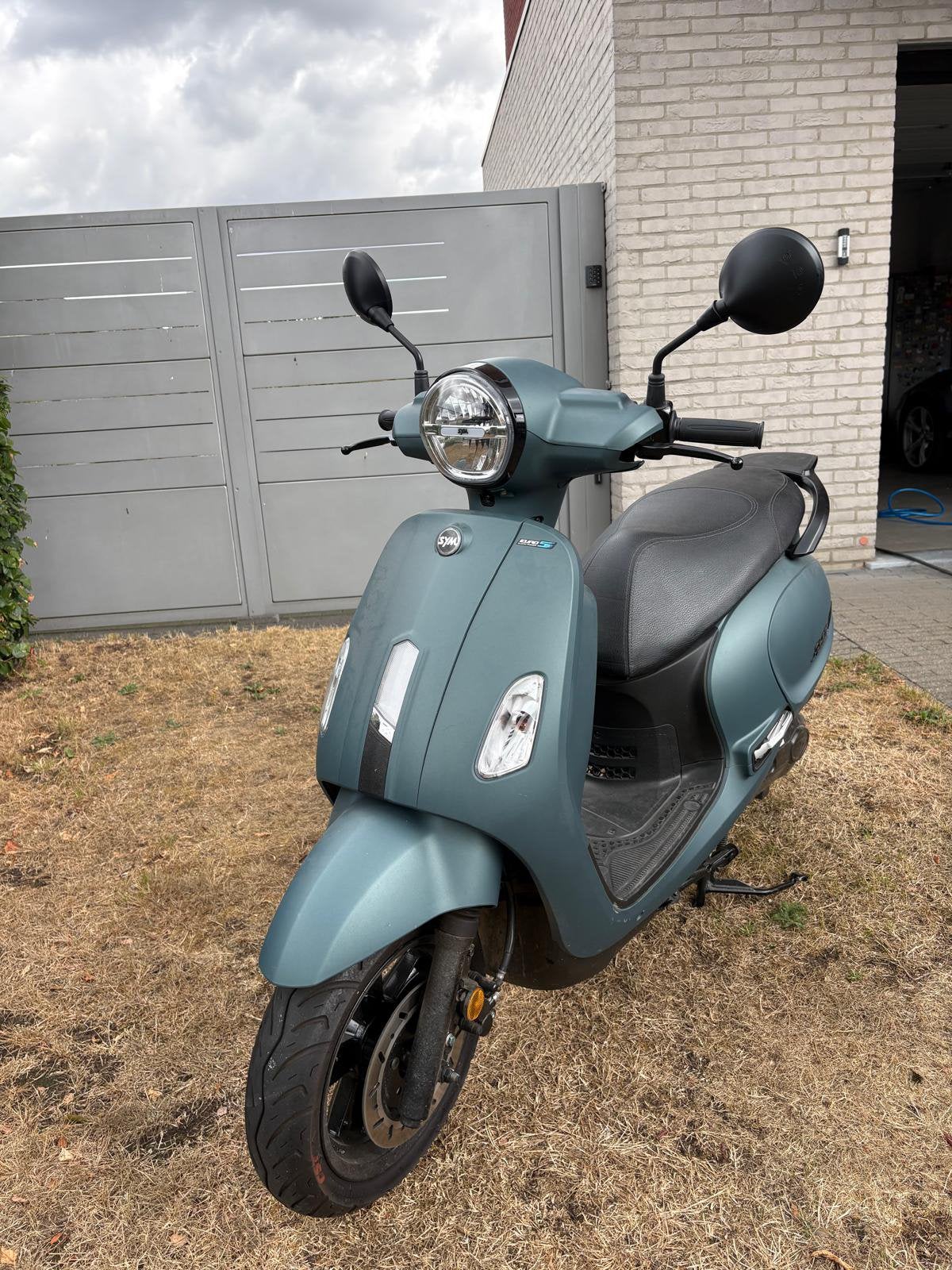 SYM Fiddle IV 25 – Petrol Green – 2.849 km, Fietsen en Brommers, Scooters | Overige merken, Ophalen, Gebruikt, Klasse A (25 km/u)