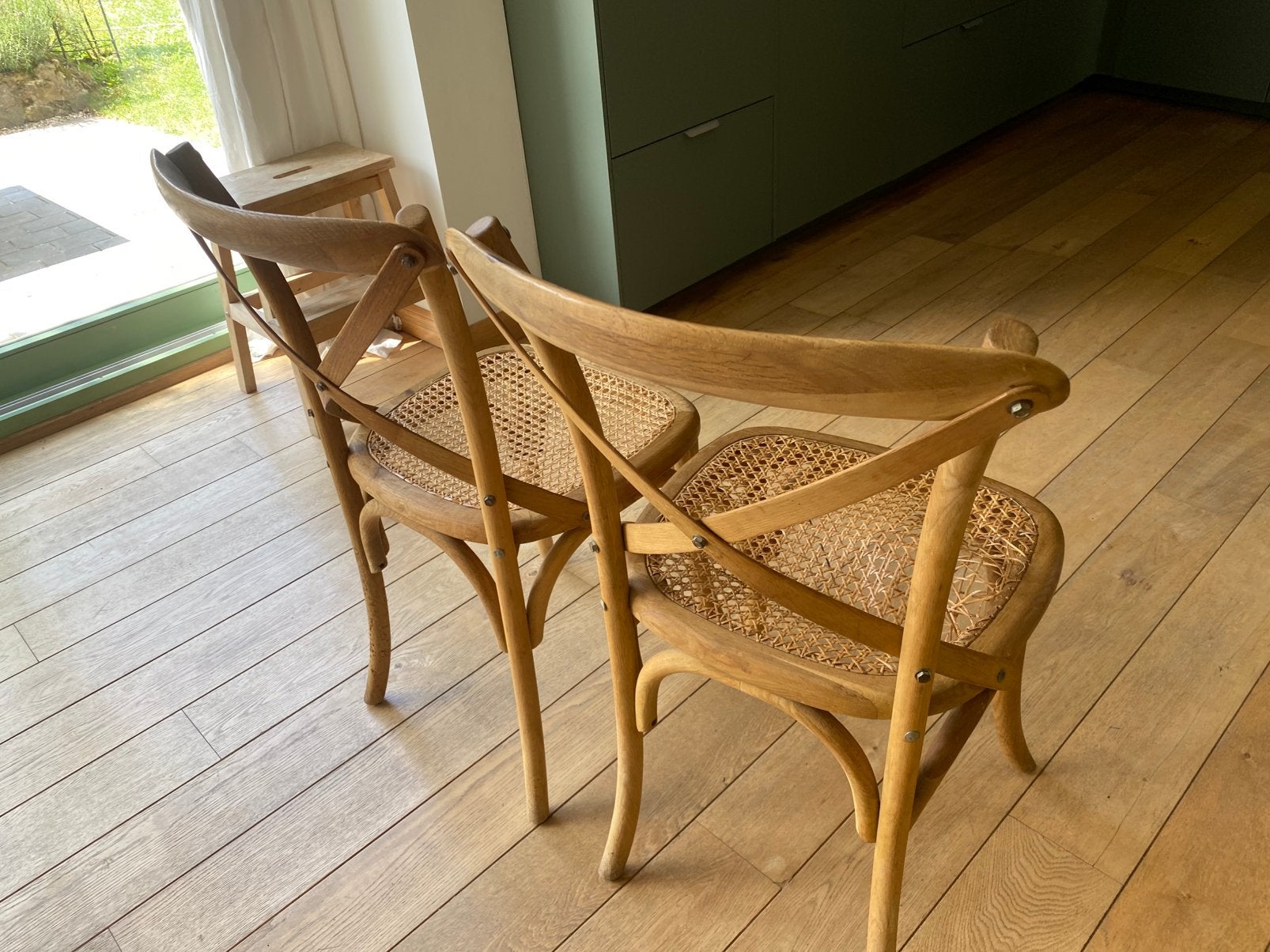 6 bistrostoelen, Huis en Inrichting, Ophalen, Overige kleuren, Vijf, Zes of meer stoelen, Hout