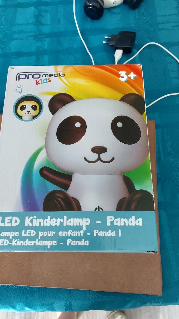 Nachtlamp / kinderlamp Promedia kids - Eldohm, Overige merken, Ophalen of Verzenden, Zo goed als nieuw, Wit