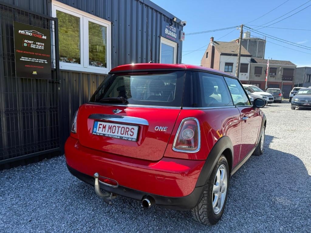 Mini One 1.4i / LEZ OK / Clim / Entretien + CT+ Garantie 1an, Rouge, Achat, Entreprise, Garantie prolongée