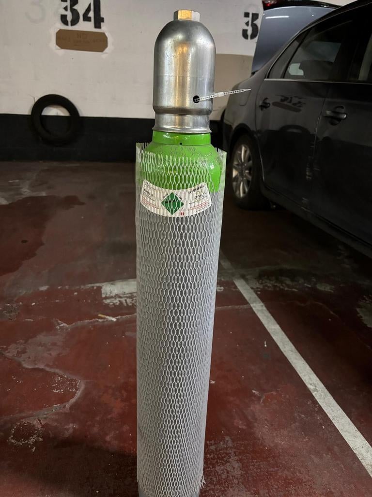 Argon gasfles 10L Contimac, Enlèvement