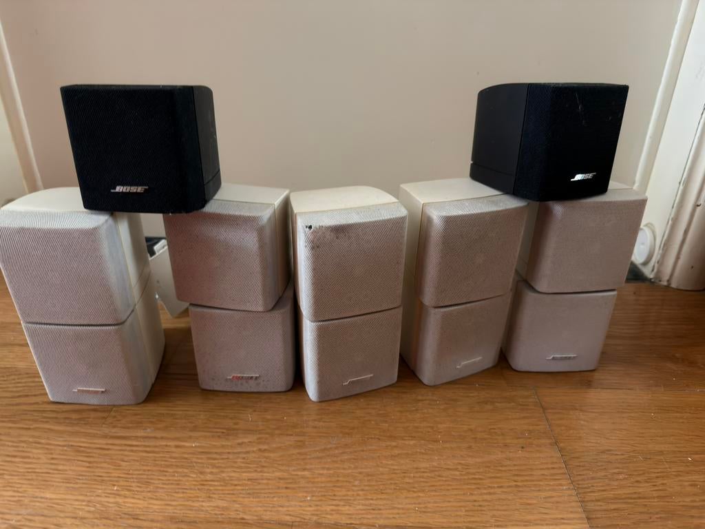 Bose cube luidsprekers, Ophalen, Gebruikt