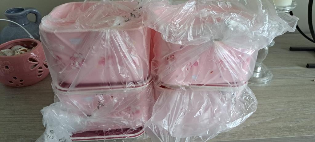 Nieuwe clickplus mickey set van tupperware, Huis en Inrichting, Keuken | Tupperware, Ophalen of Verzenden, Nieuw