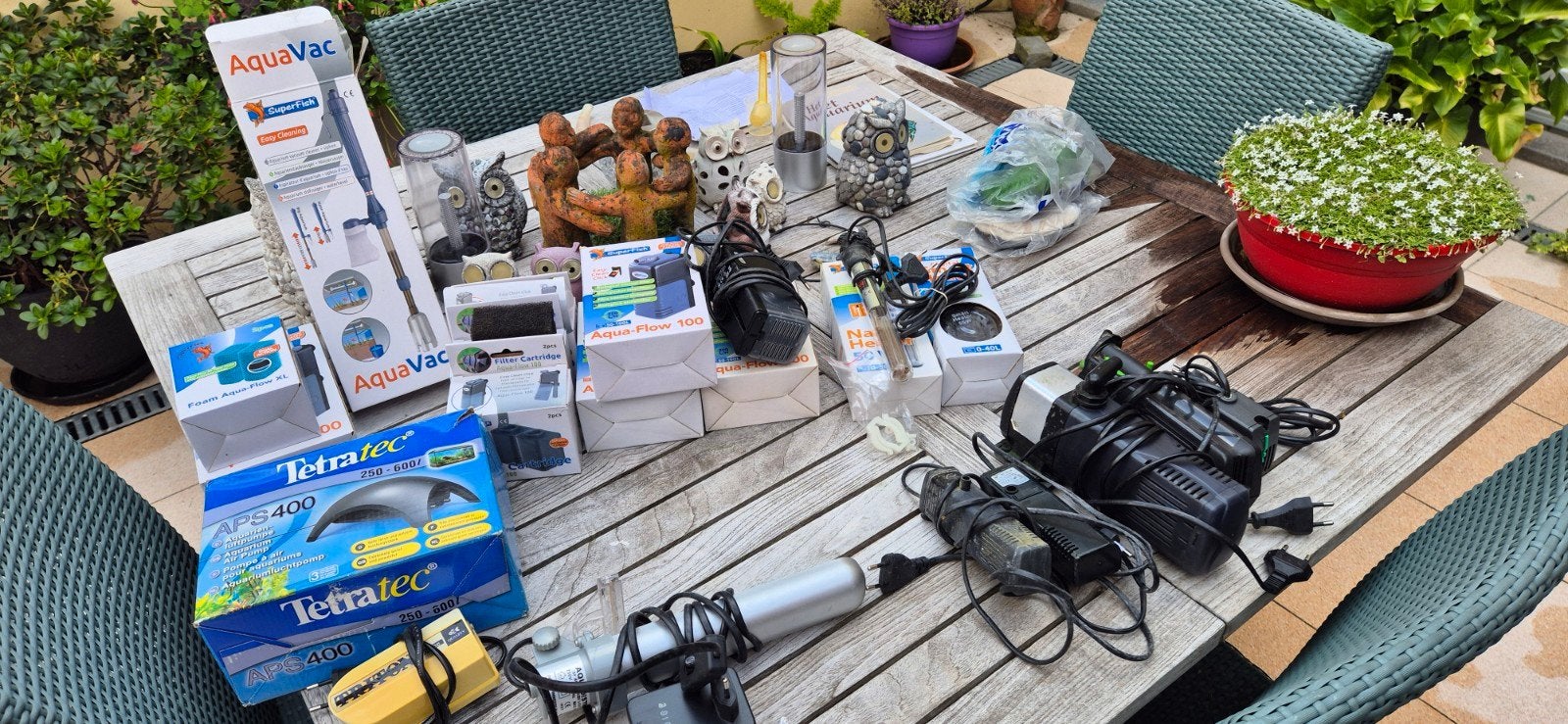 Te koop geheel pakket voor aquarium wegens stopzetting hobby, Ophalen