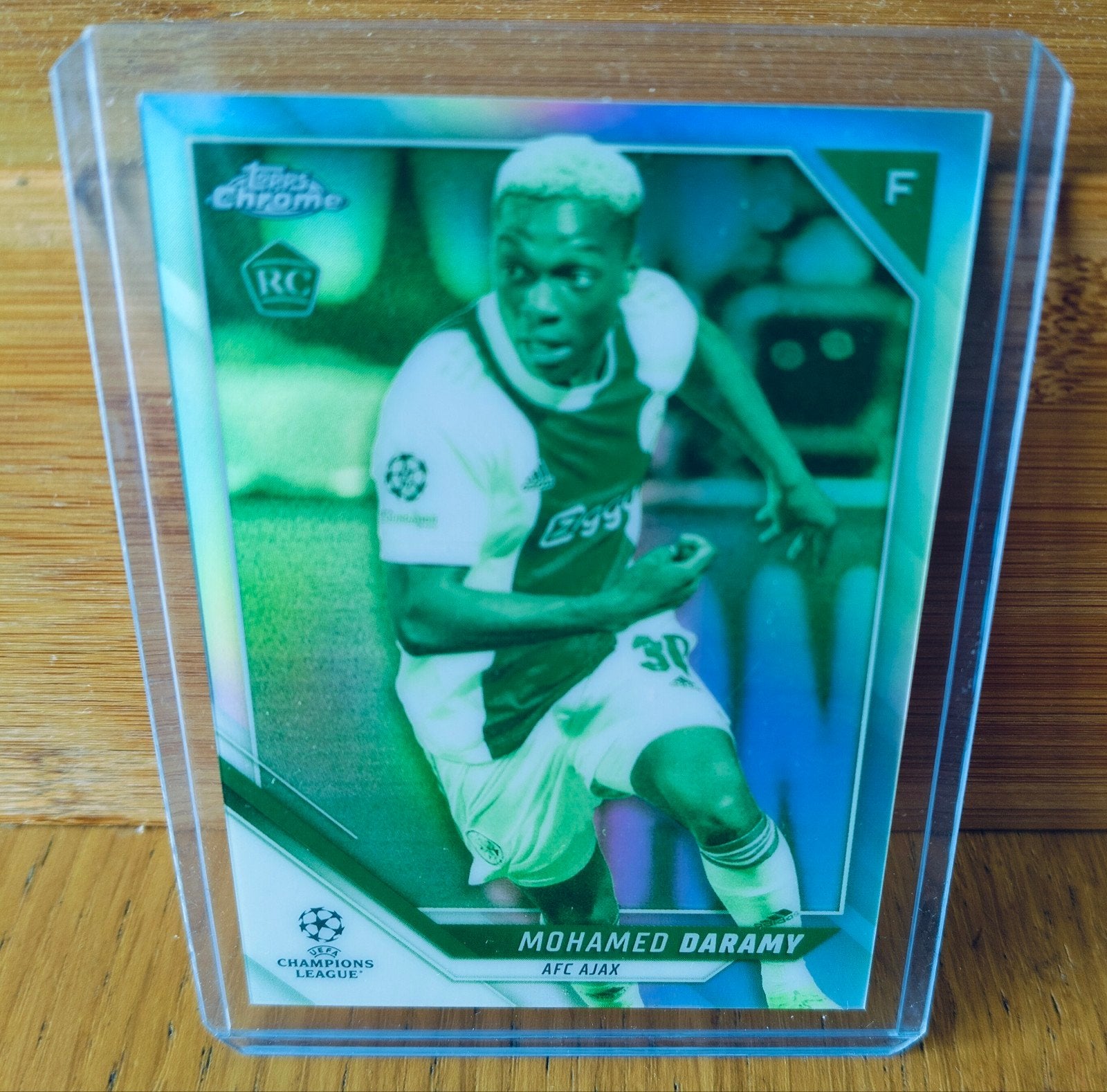 Topps Chrome 2022 Mohamed Daramy Ajax genummerd, Ophalen of Verzenden