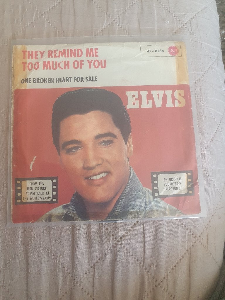 S - Elvis – One Broken Heart For Sale - 1963, Cd's en Dvd's, 7 inch, Ophalen of Verzenden, Zo goed als nieuw, Pop