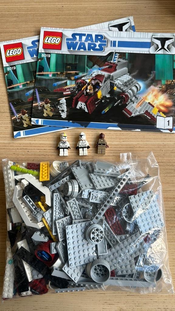 Lego Star Wars 8019 Republic Attack Shuttle, Gebruikt, Star Wars, Lego, Compleet
