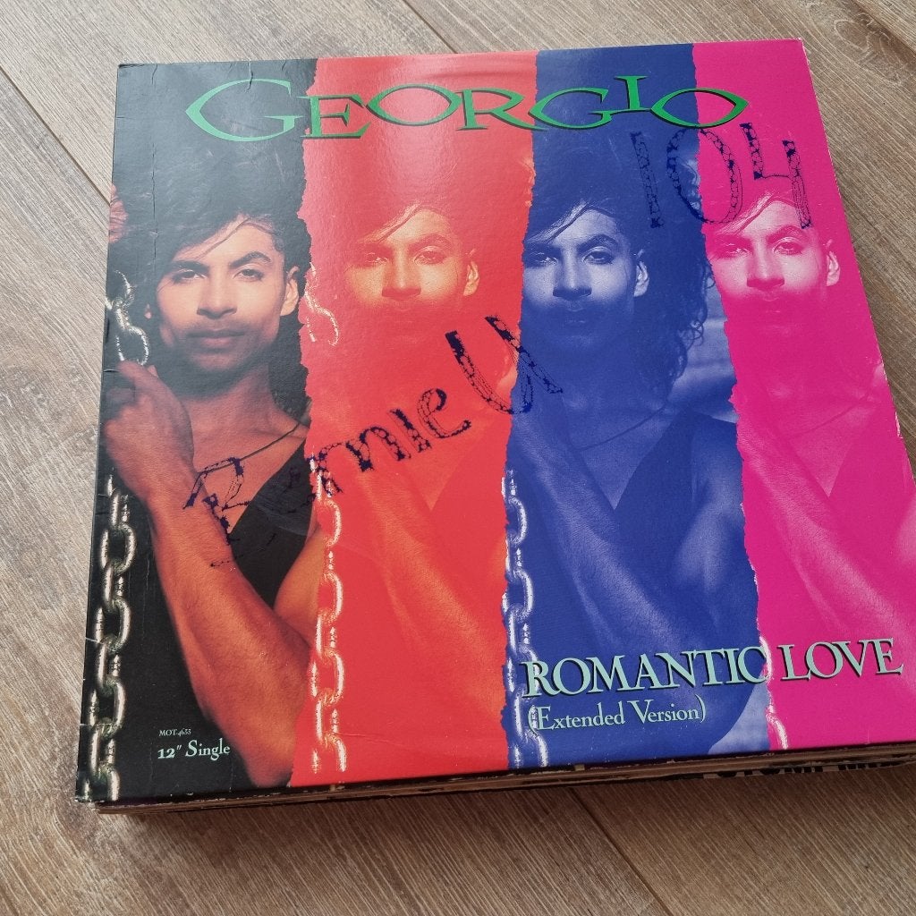 12" Georgio – Romantic Love, CD & DVD, Vinyles Singles, 12 pouces, Enlèvement ou Envoi, 1980 - 1989, Dance