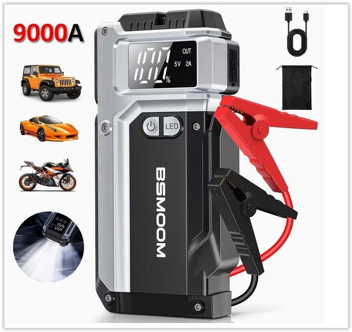 Alimentation d'urgence pour démarrage de voiture 9000A,, Auto-onderdelen, Ophalen of Verzenden, Nieuw, Amerikaanse onderdelen