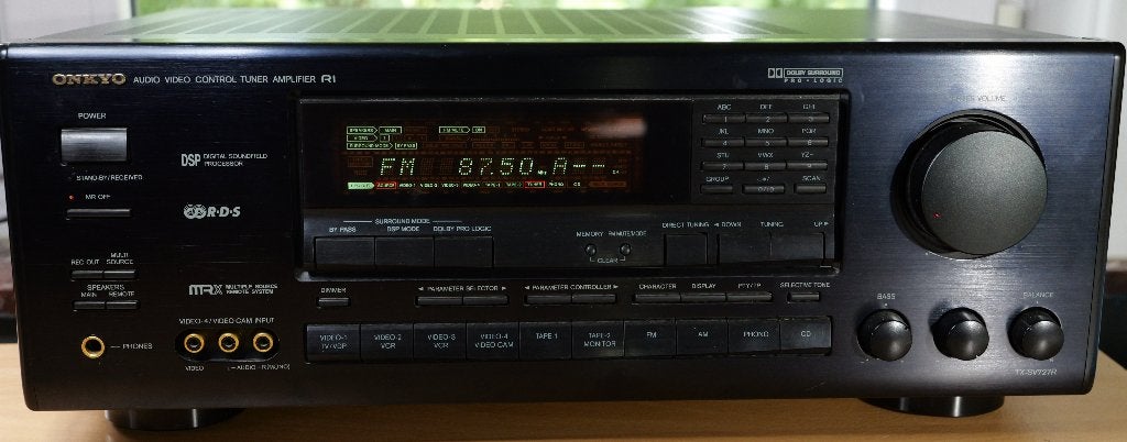 Onkyo TX-SV727R, Audio, Tv en Foto, Versterkers en Ontvangers, Ophalen, Gebruikt, 120 watt of meer, Onkyo