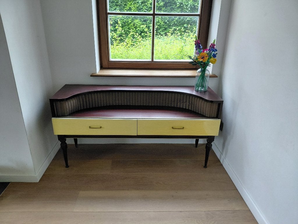 Vintage retro kastje, Huis en Inrichting, Kasten |Televisiemeubels, Ophalen, Gebruikt, 100 tot 150 cm, 25 tot 50 cm
