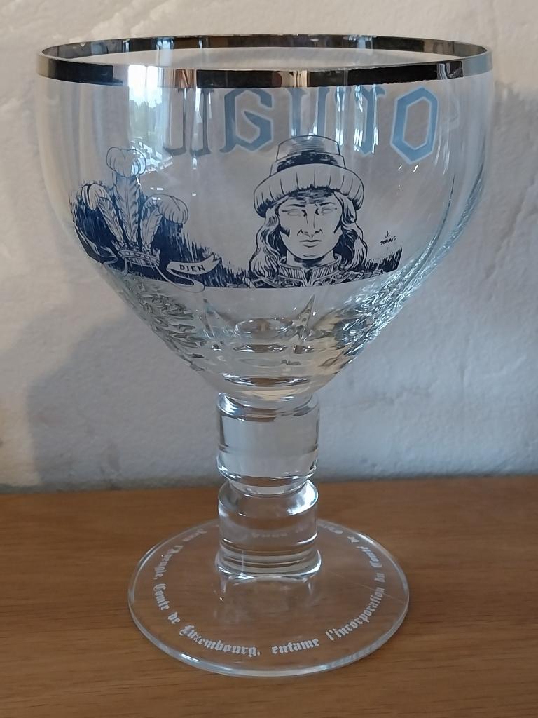 Verre Orval J-C Servais., Enlèvement, Comme neuf, Verre à bière
