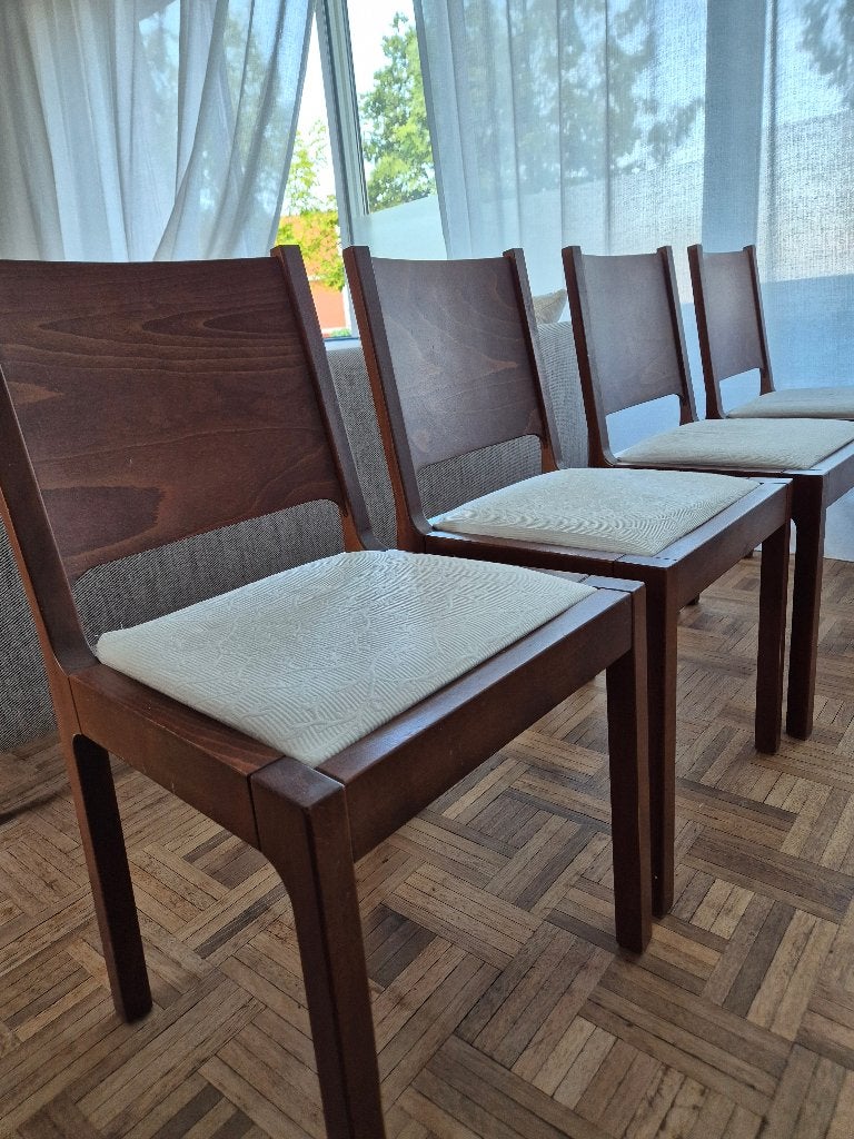 Houten eetstoel, Maison & Meubles, Chaises, Brun, Enlèvement, Utilisé, Bois