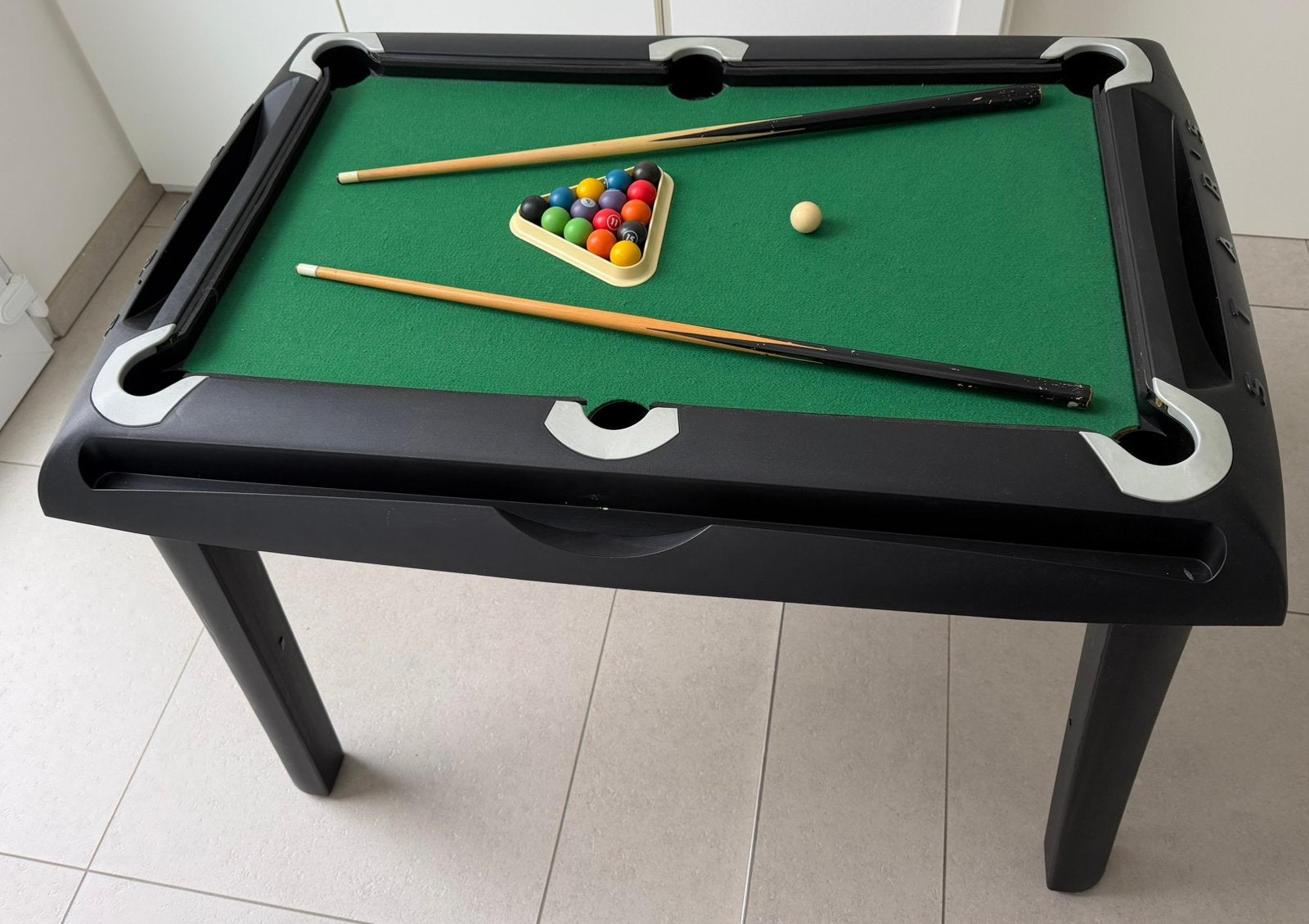 Mini pooltafel, Ophalen, Gebruikt