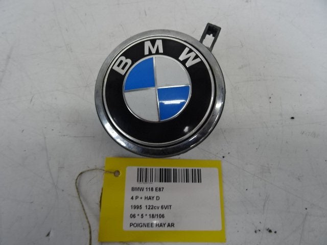 POIGNEE COFFRE / HAYON ARRIERE BMW 1 serie (E87 / 87N), Utilisé, BMW