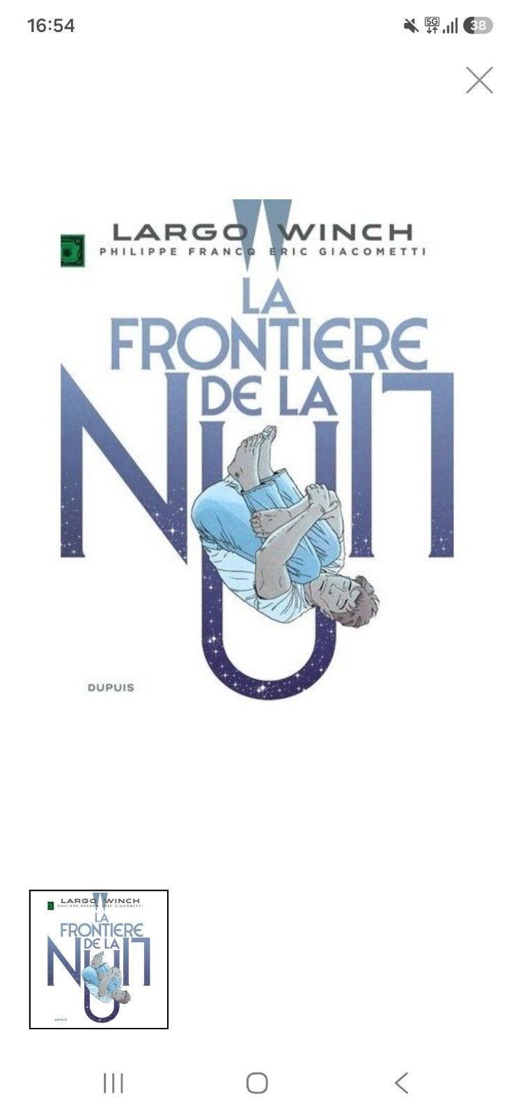 Largo Winch 24 - La Frontière de la Nuit, Livres, Enlèvement ou Envoi, Van Hamme - Francq, Utilisé, Autres sujets/thèmes