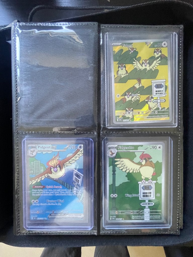 Pokemon pideot ex set te koop, Enlèvement, Comme neuf, Cartes en vrac, Foil