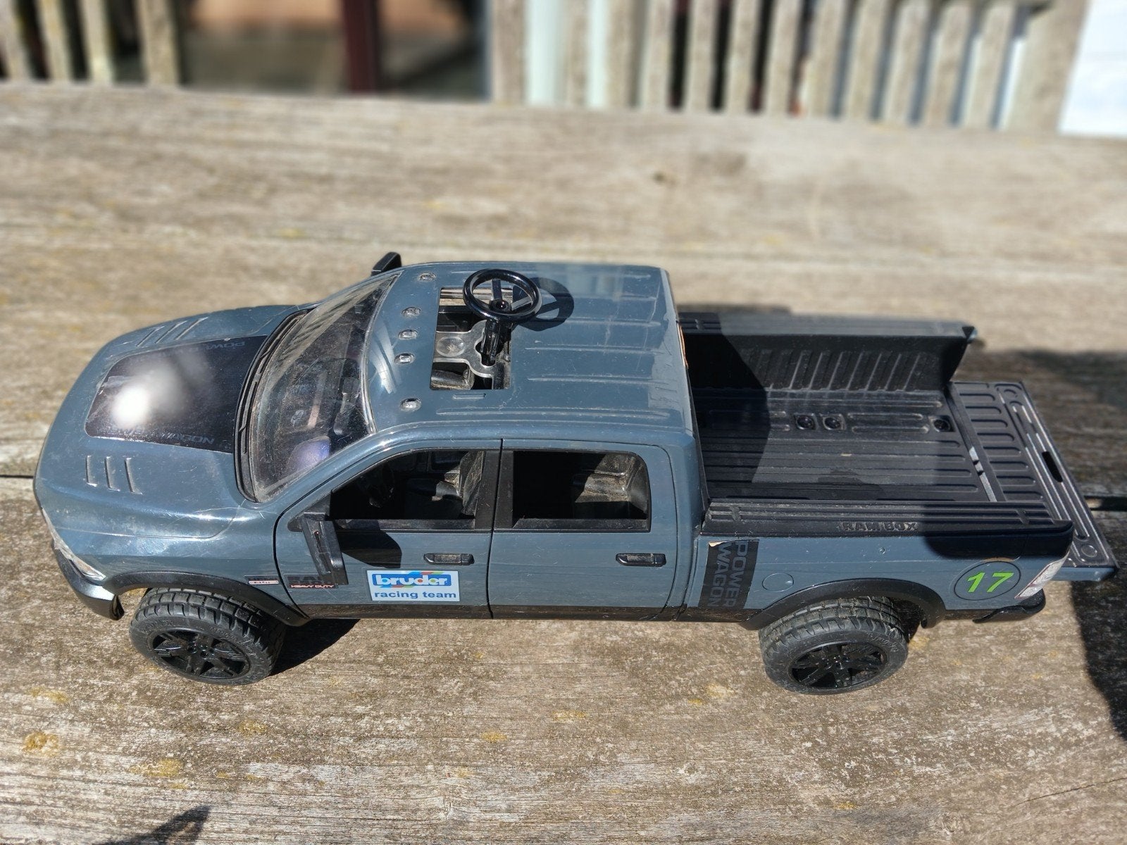 Bruder auto Ram, Ophalen of Verzenden, Zo goed als nieuw