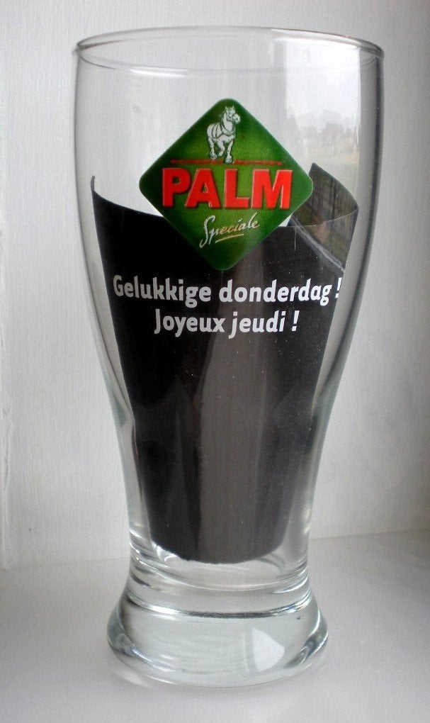 PALM  Joyeux jeudi, Collections, Enlèvement ou Envoi, Comme neuf, Verre ou Verres, Palm