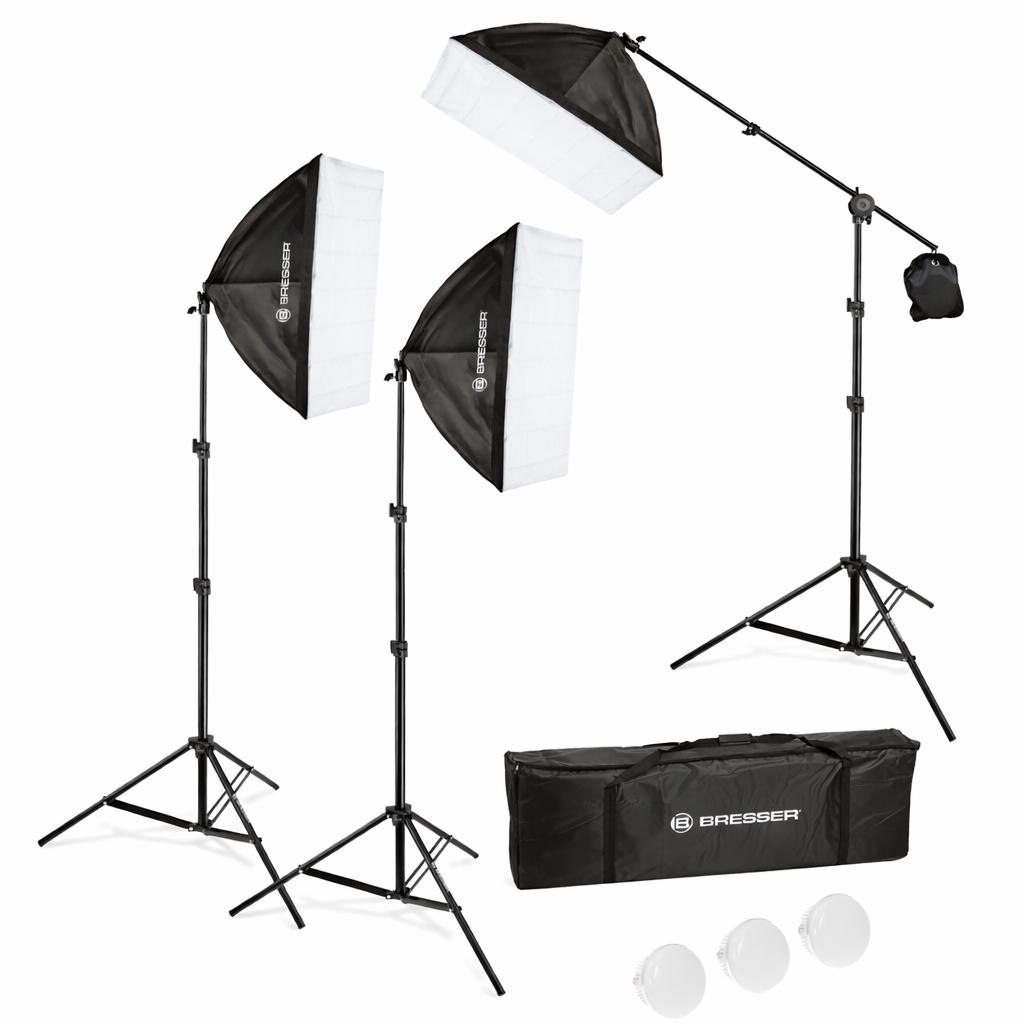 Ensemble de studio photo professionnel Bresser System, Enlèvement ou Envoi, Comme neuf, Studio photo complet