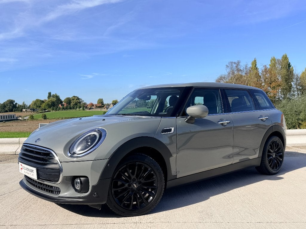 MINI Cooper Clubman 1.5iA*Automaat/Carplay/Camera/PDC/Leder*, Autos, Argent ou Gris, Achat, 6 portes, Entreprise