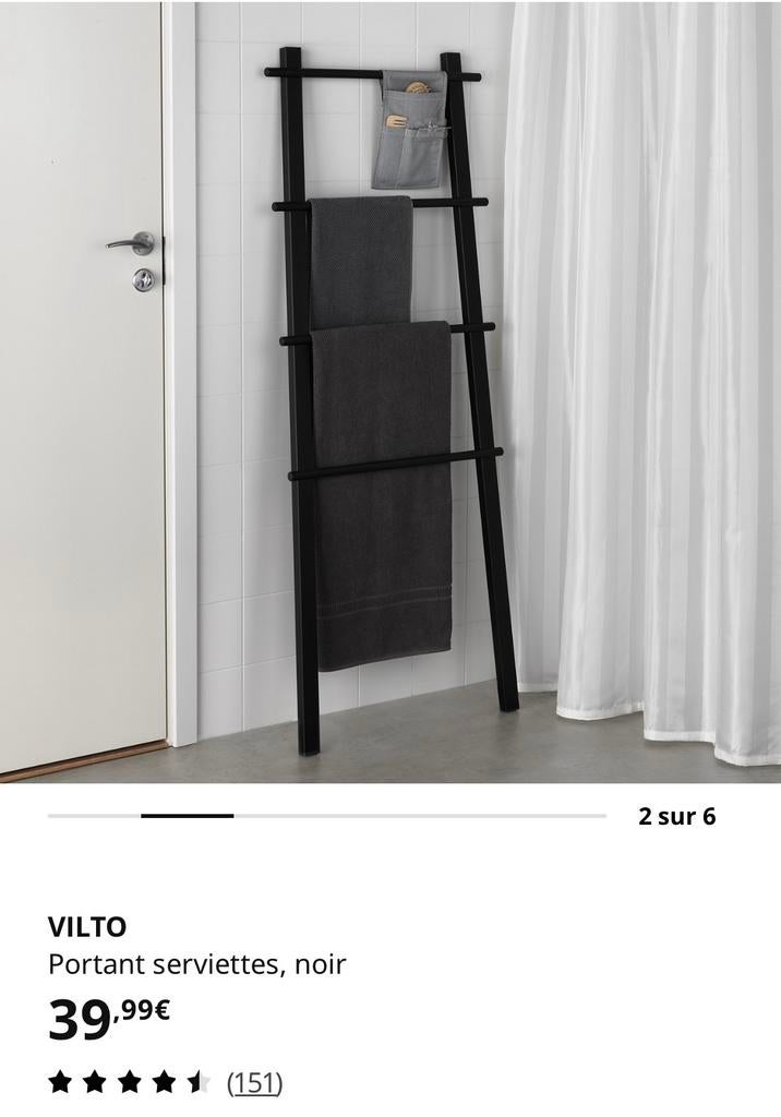 Portant serviettes- IKEA, Enlèvement, Neuf
