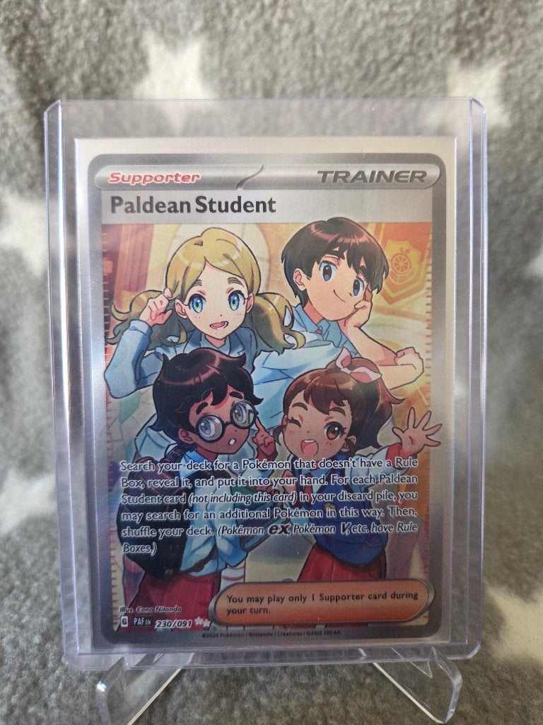 Paldean Student (230) - Pokémon, Ophalen, Zo goed als nieuw, Losse kaart, Foil