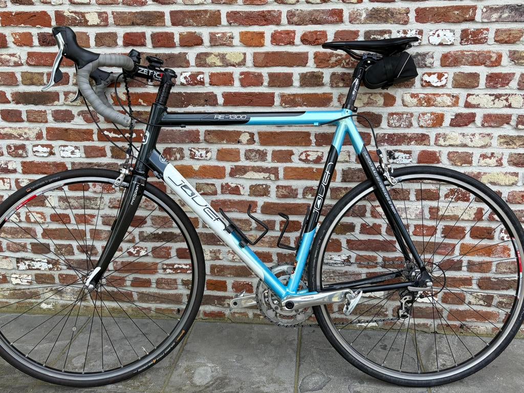Alu-koersfiets maat 62, Comme neuf, Enlèvement, 61 à 65 cm, 15 à 20 vitesses