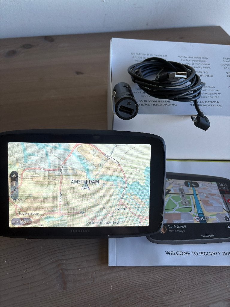 TomTom Go 620 navigatie, Europa, wifi, bluetooth e.d., Enlèvement ou Envoi, Comme neuf