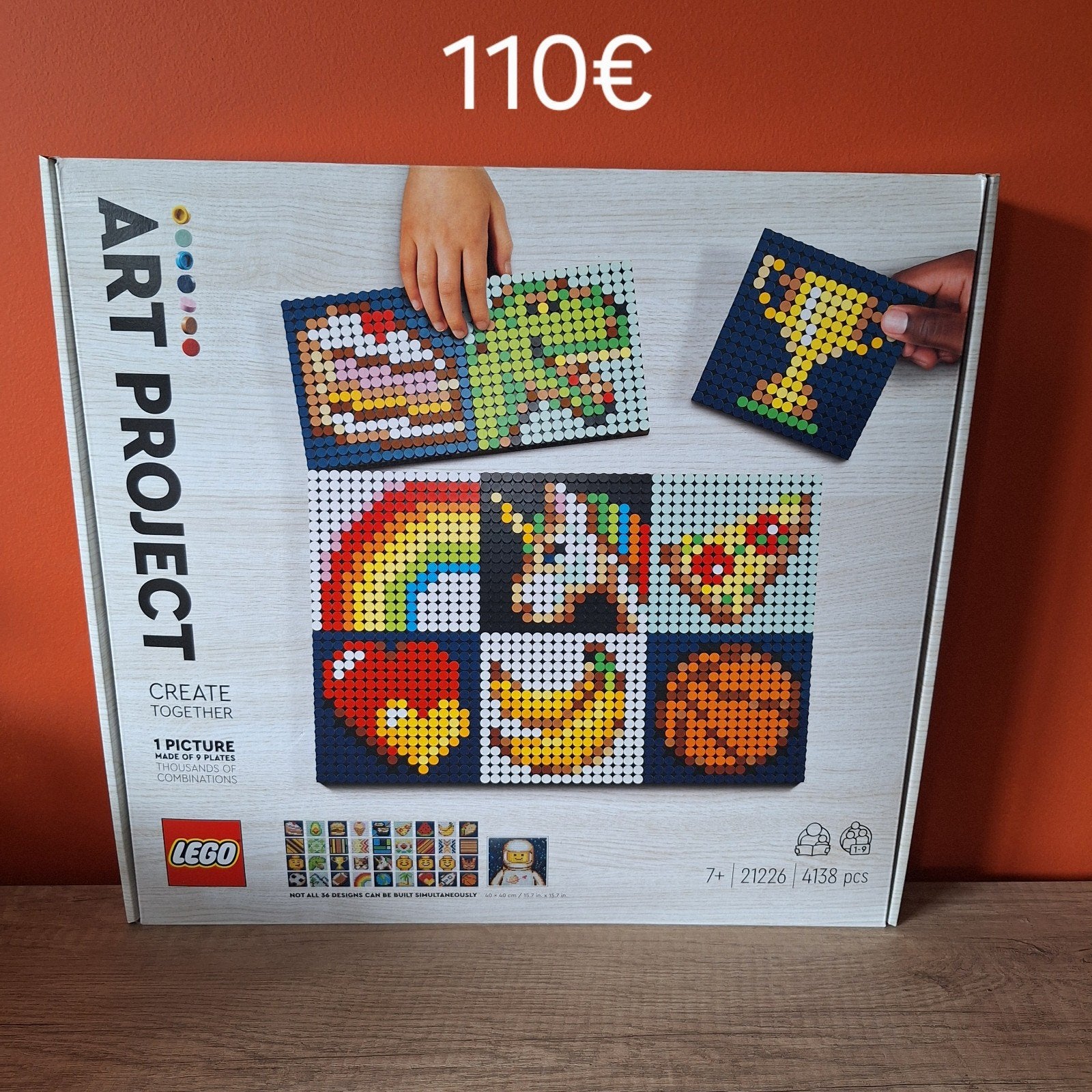 21226 Kunstproject Samen Creëren 4138 stukken, Kinderen en Baby's, Lego, Nieuw, Ophalen of Verzenden, Compleet