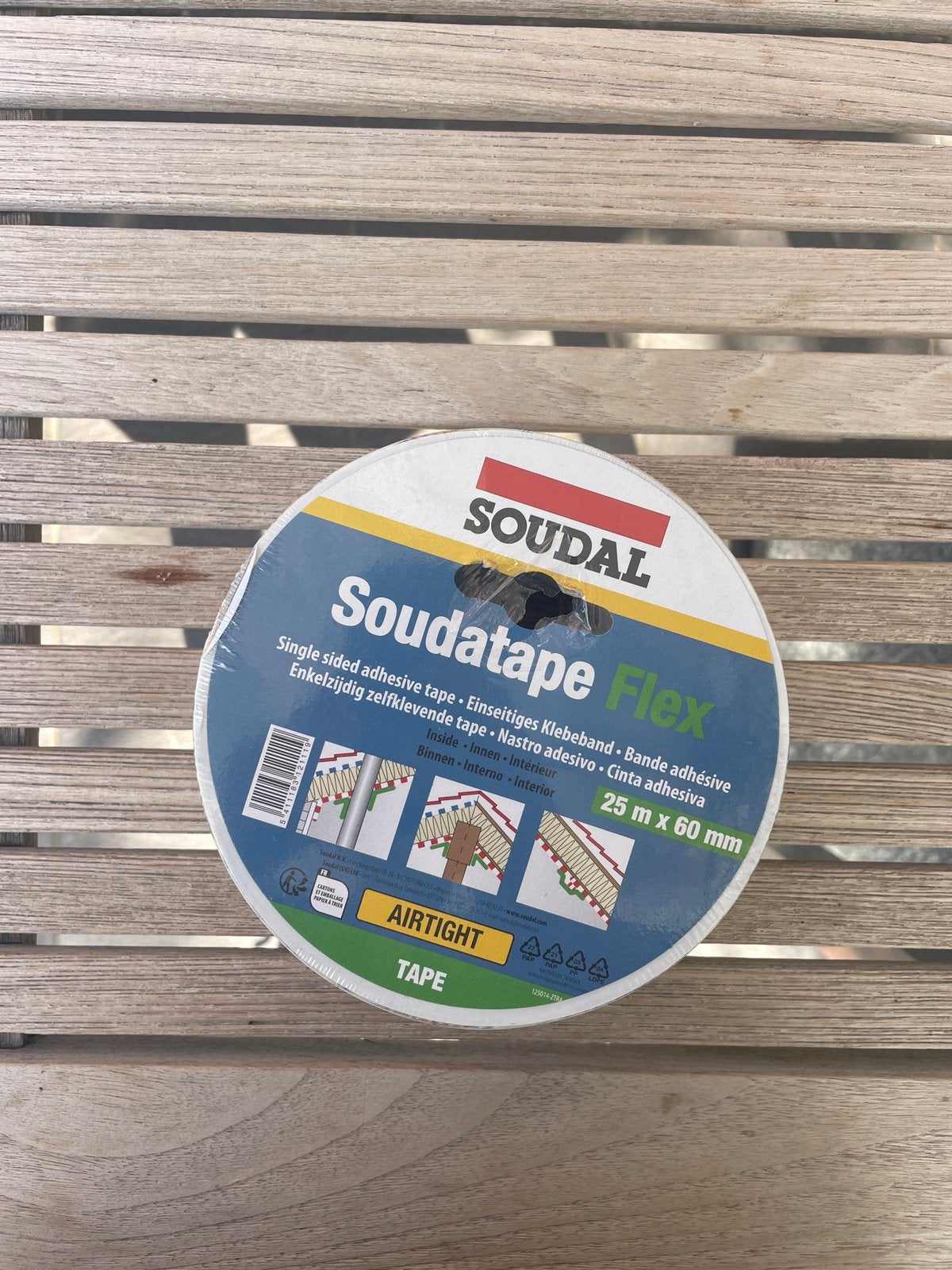Soudatape Flex 25m x 60mm, Ophalen, Nieuw