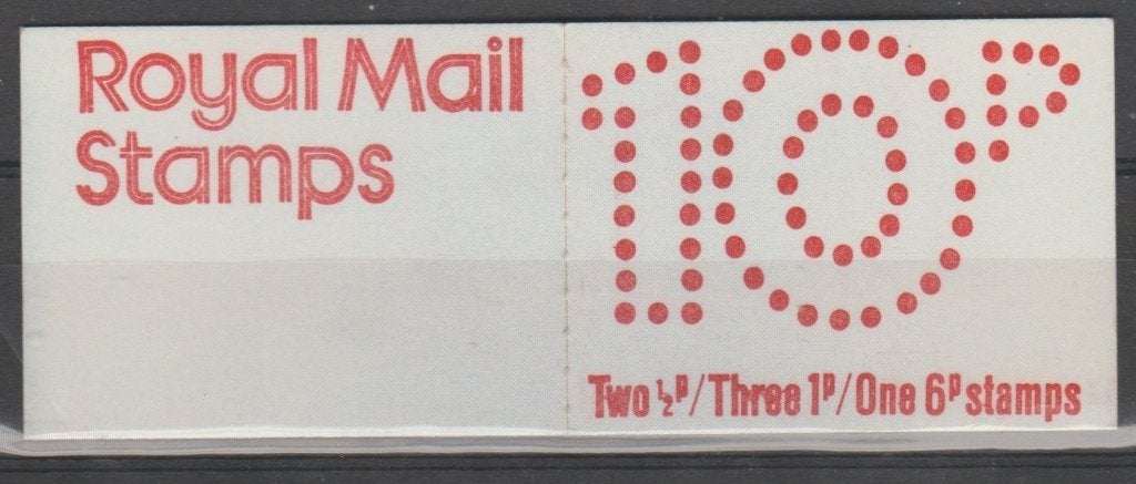 Carnet de timbres GB 1976 10 pence FA1 MNH, Envoi, Non oblitéré