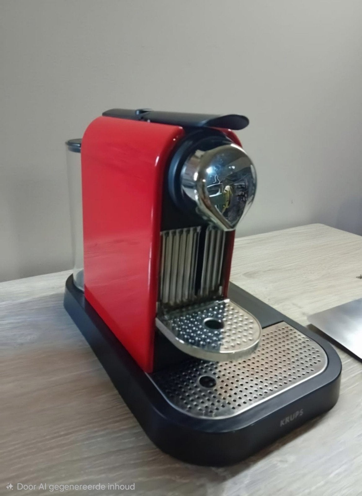 Nesspresso krups koffiemachine met melkopschuimer, Elektronische apparatuur, Ophalen of Verzenden, Koffiemachine